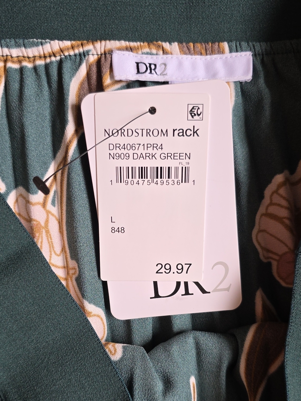 DR2 Pleated Floral Midi Skirt - Picture 8 of 15